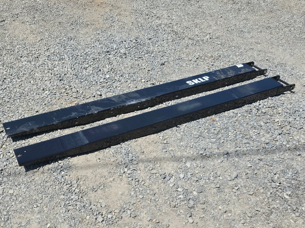 Unused Giyi 7' Pin-On Fork Extensions