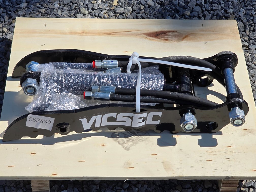 Unused Vicsec Mini Excavator Hydraulic Thumb 