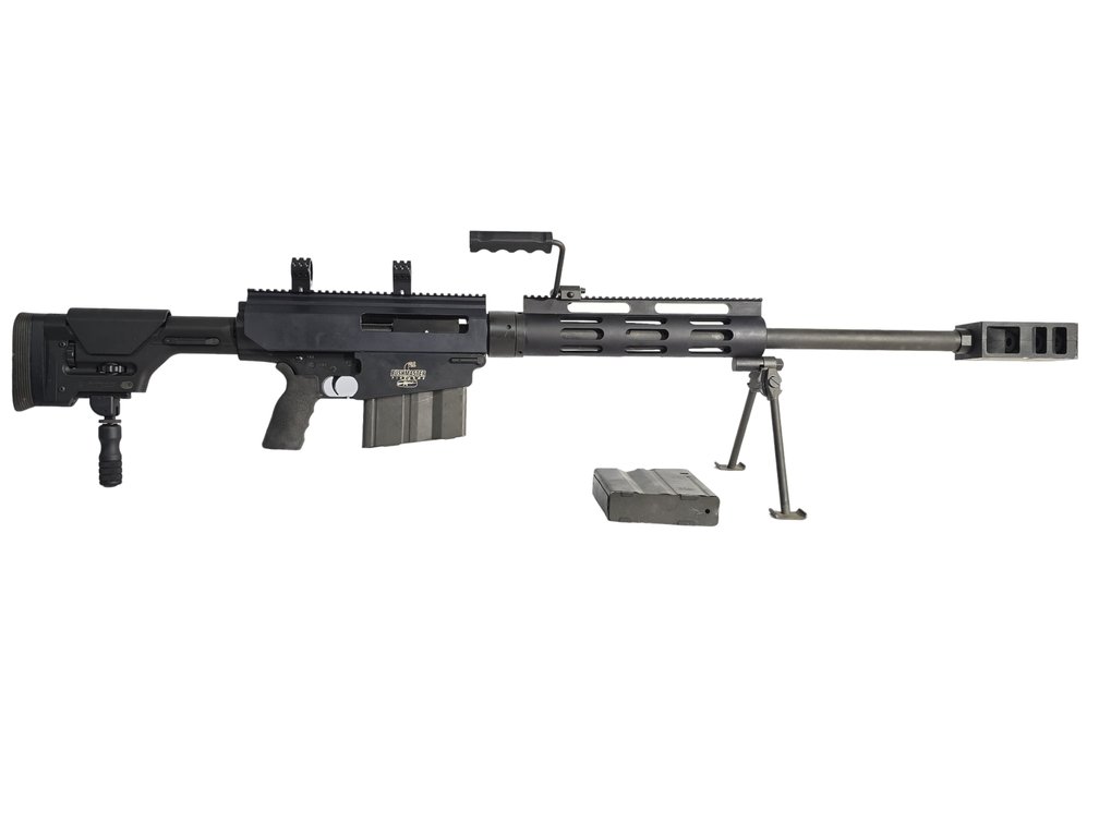Bushmaster BA50 .50 BMG - (2) Magazines - Folding Bipod - Scope Rings - Manual - Hard Case - Serial BM01502