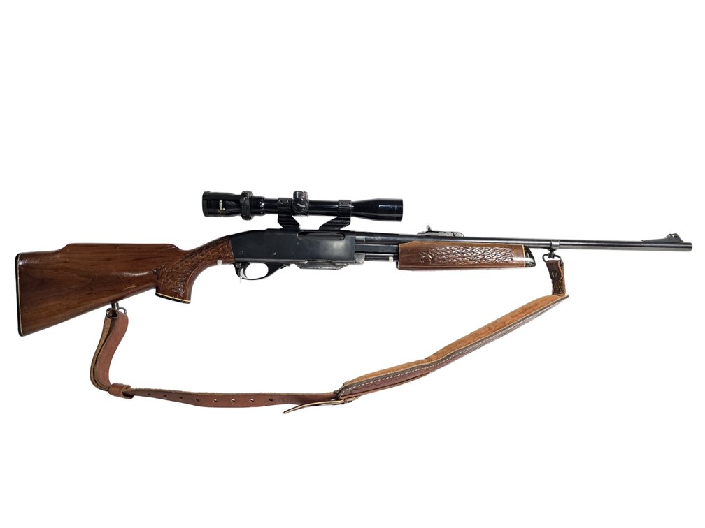 Remington Gamemaster Model 760 .30-06 Springfield - 3-9x32 Scope - Leather Sling - Serial 7037141