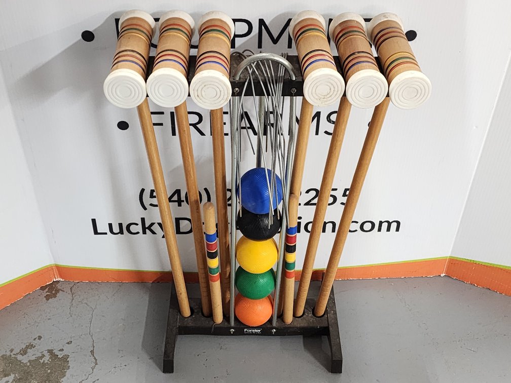 Forster Croquet Set w/ Stand 