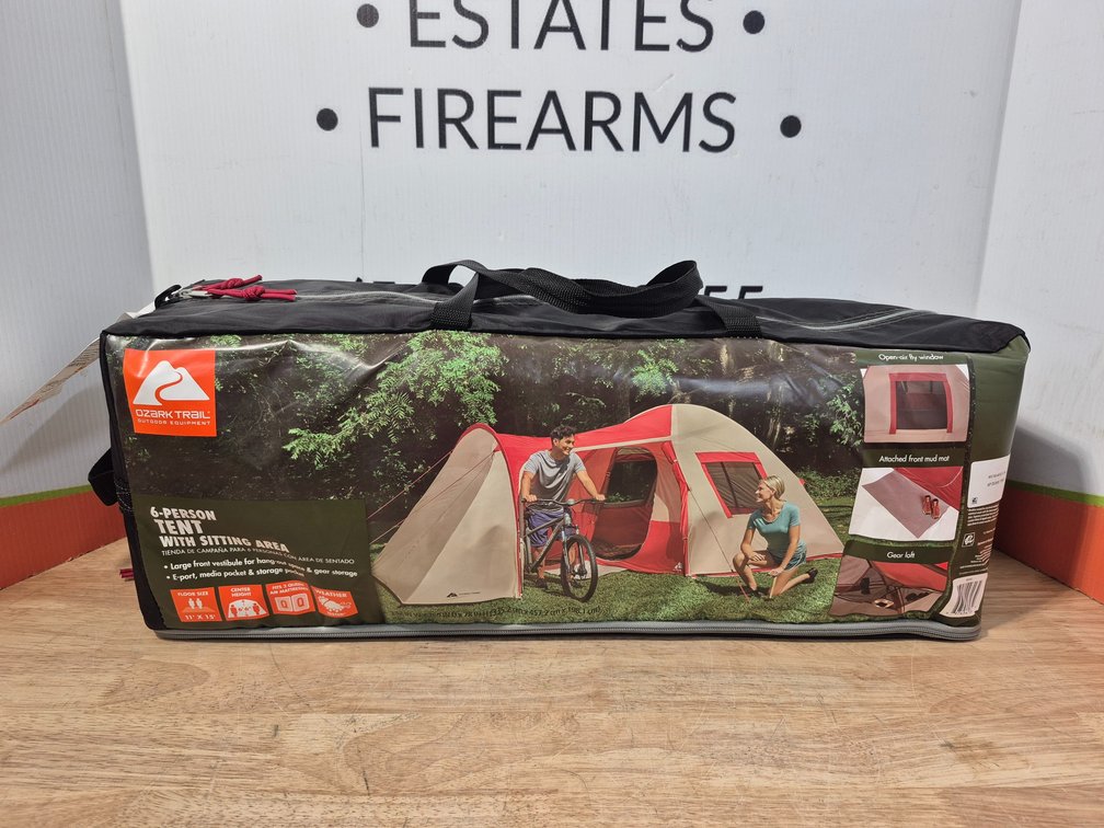 Ozark Trail 6-Person Tent W/Sitting Area (New Old Stock)