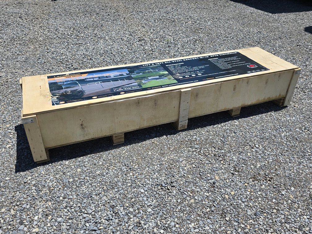Unused Lanhonor 11' x 19' x 10' All-Steel Carport - LHR-CP1119