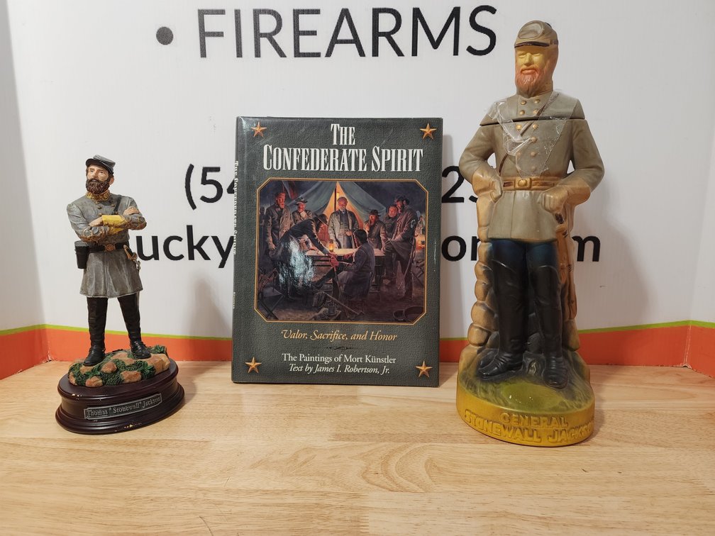Stone Wall Jackson Statues And Confedarate Spirit Book