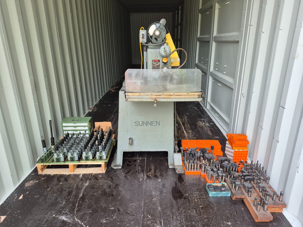 Sunnen Precision Honing Machine Model No.MBB-1290D W/Accessories and Bits (Worked When Tested)