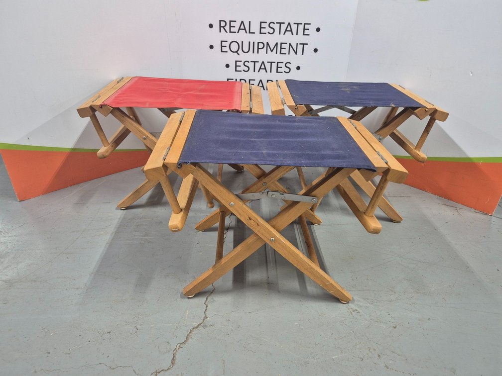 Directors Chairs (No Back Straps) 3 Included 
