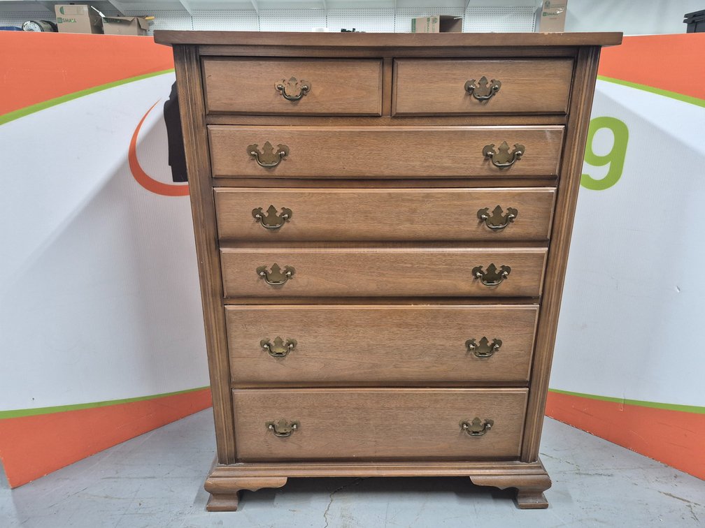 Chest of Drawers made by Dixie Furniture -  Measures - 47" Tall × 36" Wide × 19" Deep