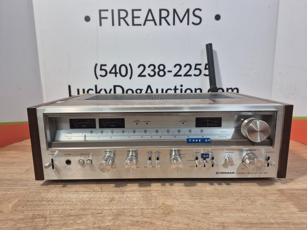 Vintage Pioneer Stereo Receiver Model SX-780