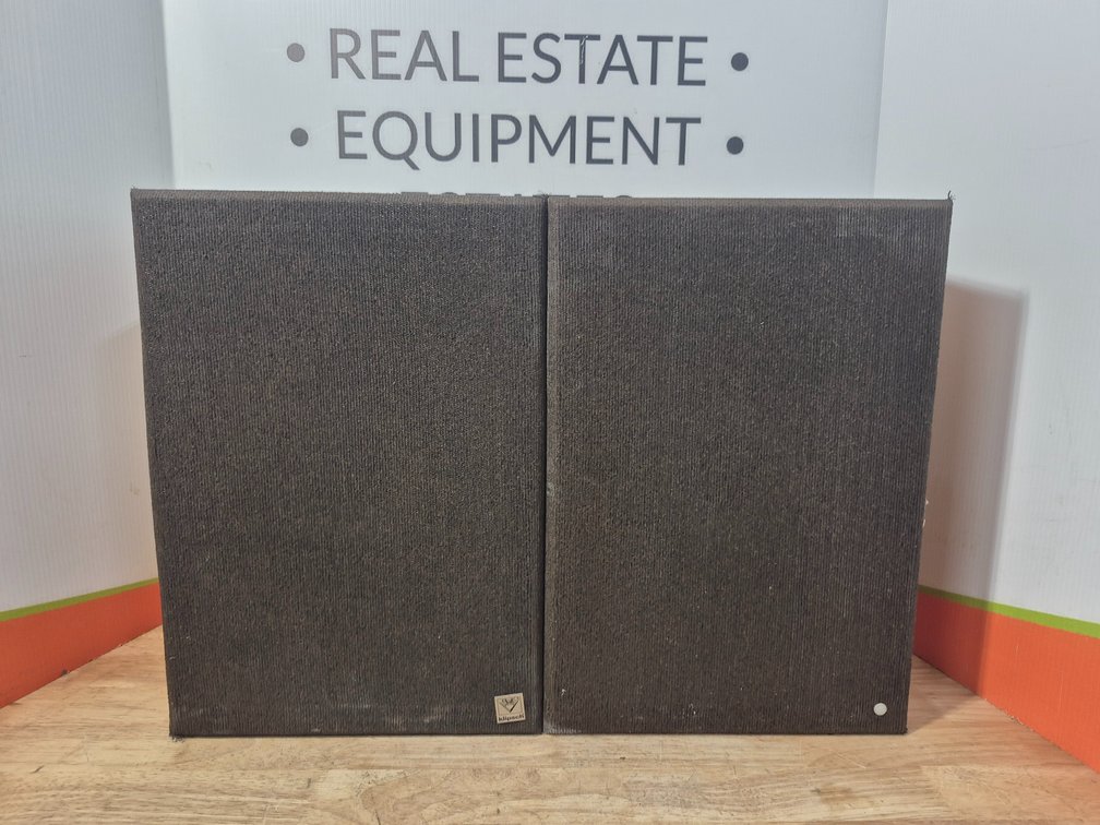 Klipsch Stereo Speakers Measures - 19" Tall × 13.25" Wide × 11.25" Deep (2 Included)