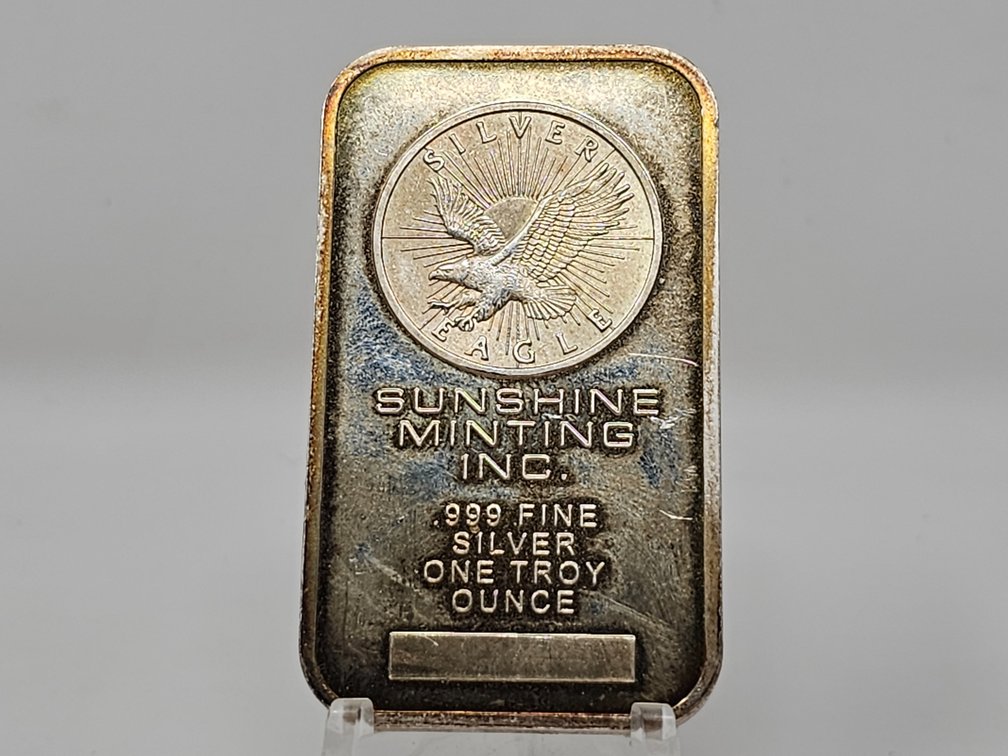 Vintage Sunshine Minting Inc 1 Oz .999 Silver Round