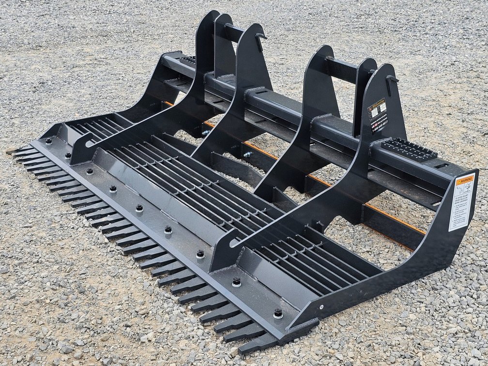 Unused Wolverine 78" Land Leveler - Planer/Grader - Skid Steer Quick Attach - LL-12-78W