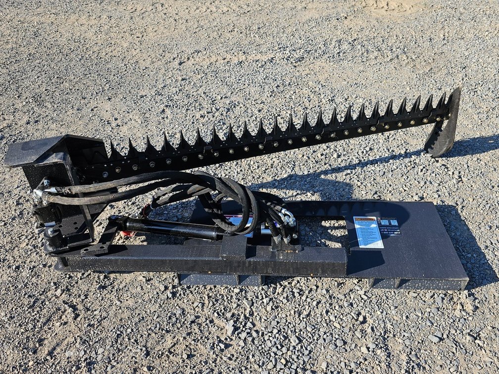 Unused Wolverine 72" Sickle Bar Mower - Skid Steer Quick Attach - SBM-12-72W