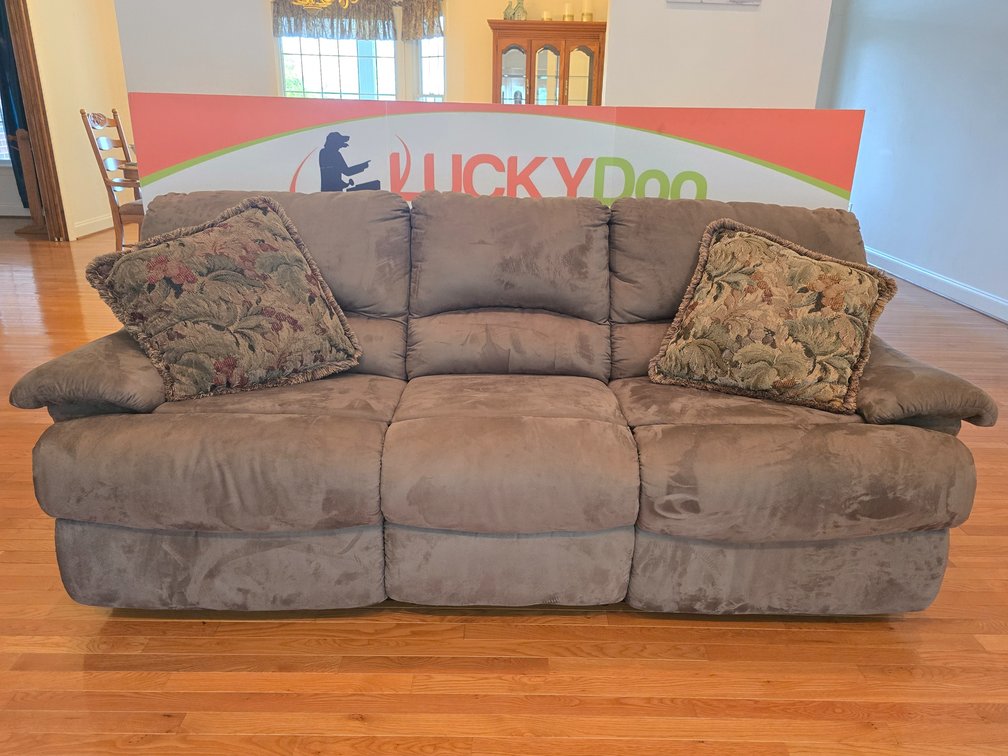 Recliner Couch - 35" T x 91" L x 40" D