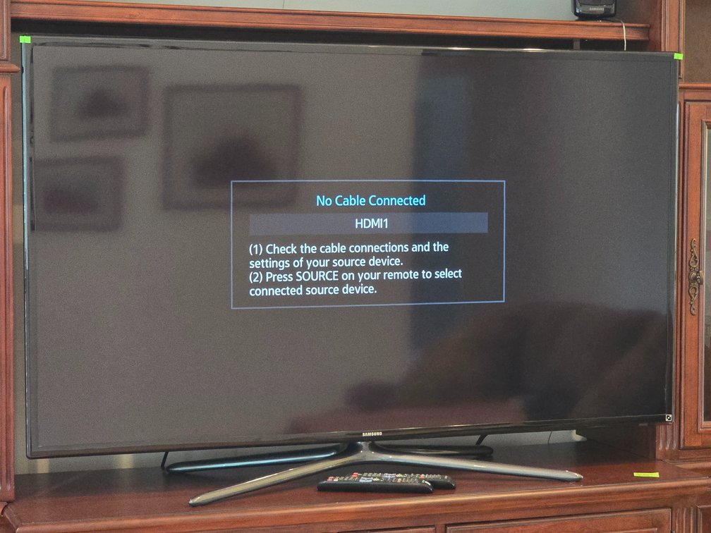 Samsung 60" Smart TV w/ 2 Remotes