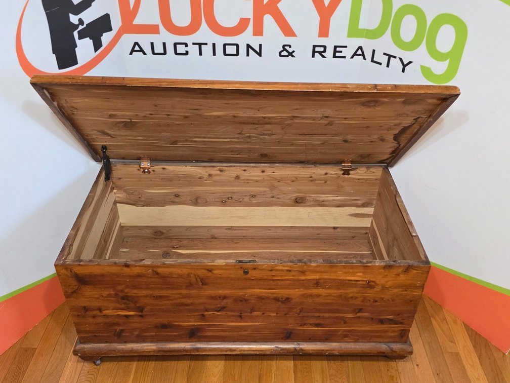 Rolling Cedar Chest - Approx. 40" W 