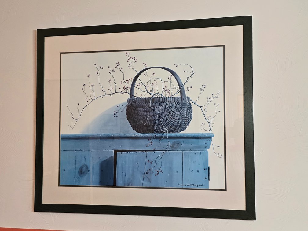 Fruit Basket Framed Print - Approx. 24" x 30"