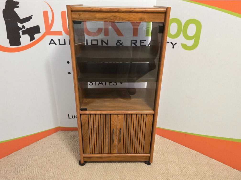 Rolling TV Stand - Approx 40" T