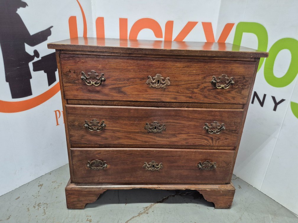 Wooden Dresser Measures - 36" Tall × 37.25" Wide × 18.5" Deep