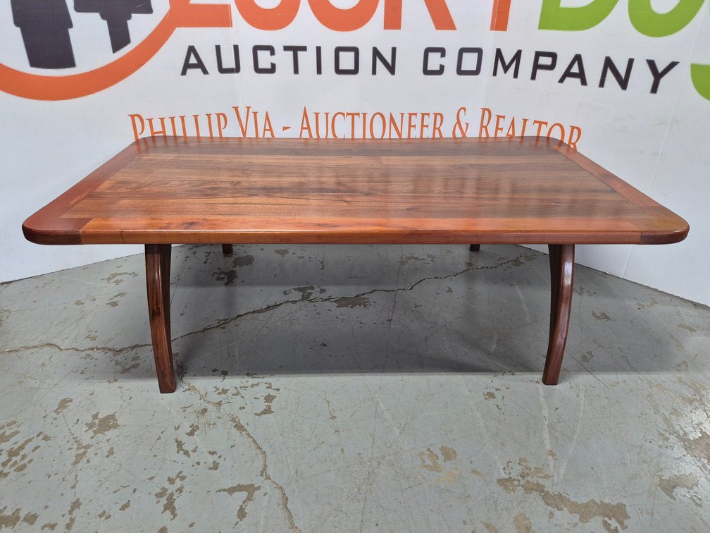Wooden Coffee Table Measures - 15.5" Tall × 5q" Wide × 28.5" Deep