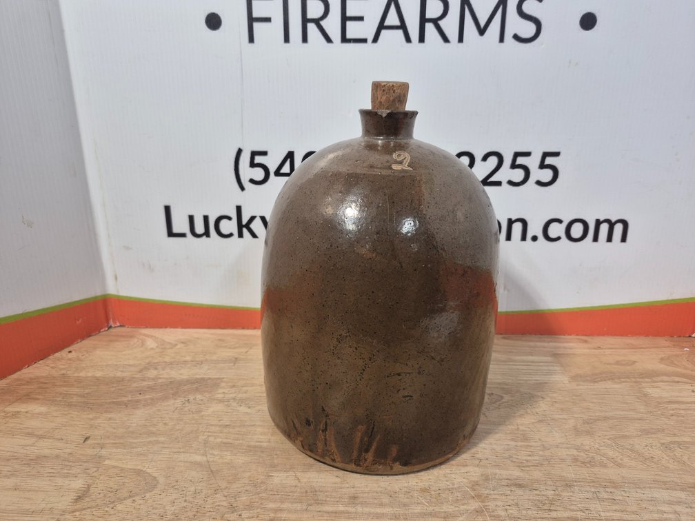 2 Gallon Stoneware Crock Jug 