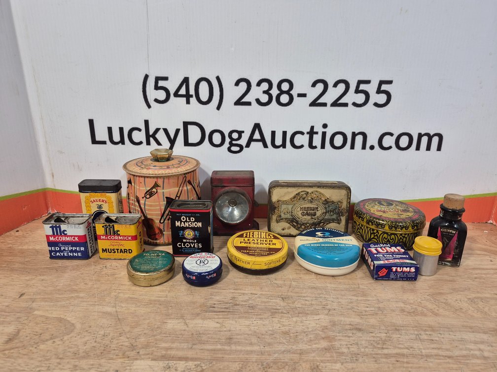 Vintage Tins - Niagara Junior Guide Light and More 
