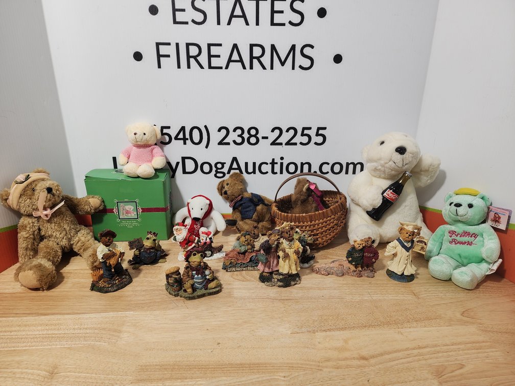 Boyds Bears (2) - Coca Cola Bears - Collectible Britney Spears Bear - Snow Babies Bears - Boyds Bears Ceramics