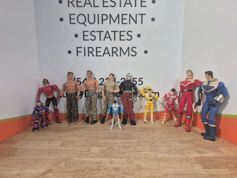 G.I. Joe - Power Rangers and More Figurines 