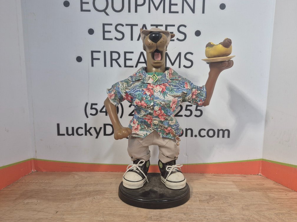 Large Scooby Doo Figurine Measures - 18.75" Tall