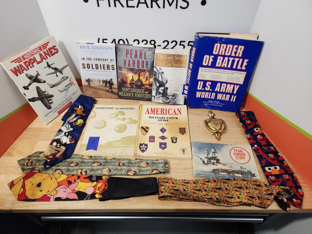 Battle and Military Books - Door Knocker - Cartoon Themed Ties 