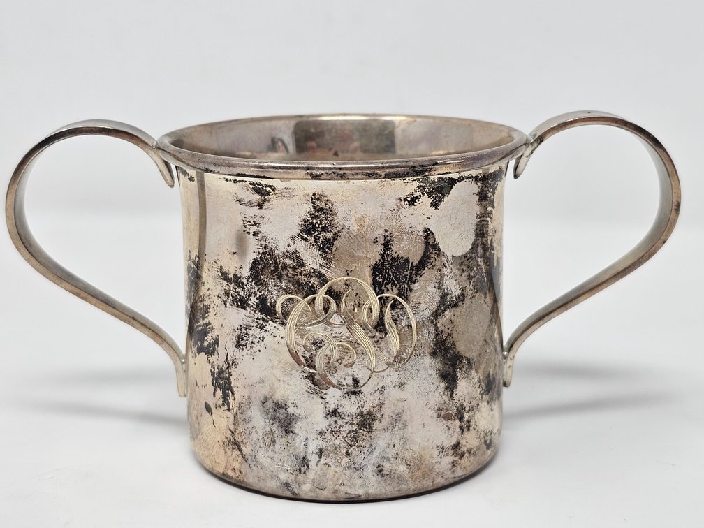 Antique Lunt Sterling Silver Cup - 143.77 Grams TW - $153.45 Melt Value as of 6/25/25