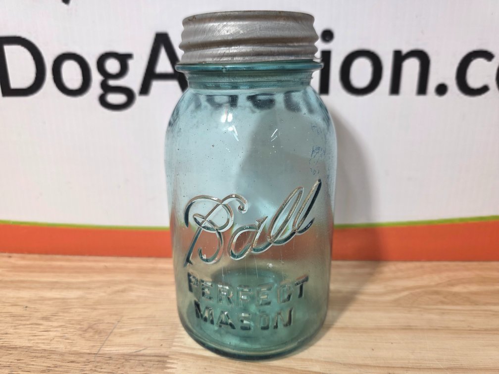 #13 Quart Mason Jar w/ Zinc Lid