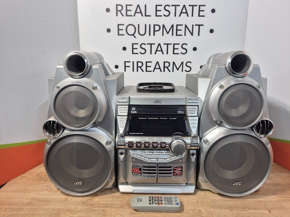 JVC Stereo/Cd/Cassette Player W/Remote