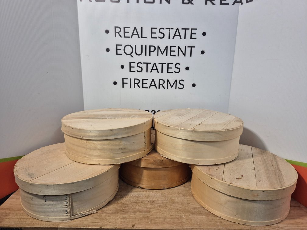 Wooden Cheese Boxes Measures - 5.5" × 15" (5 Included)