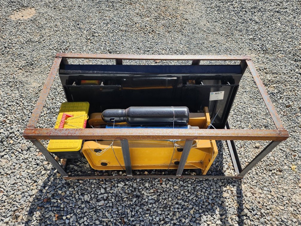 Unused AGT Hydraulic Skid Steer Breaker - Skid Steer Quick Attach - SSHH680