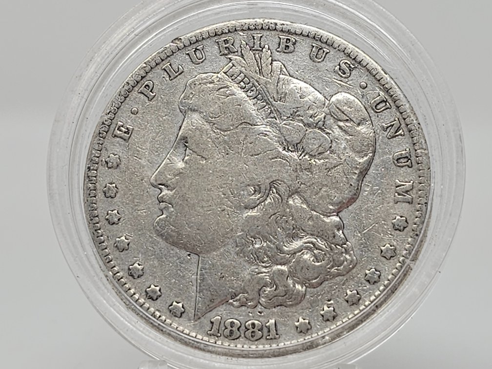 1889-S Morgan Silver Dollar w/ Capsule 