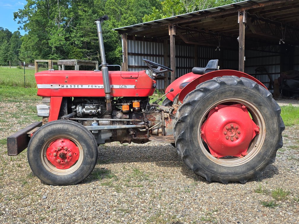 Massey Ferguson 135 2WD Diesel Tractor - Runs/Drives When Tested - New Cluster 