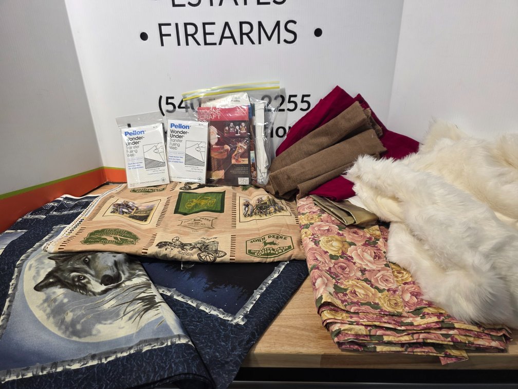 Fabrics - Wolf Themed and John Deere and More