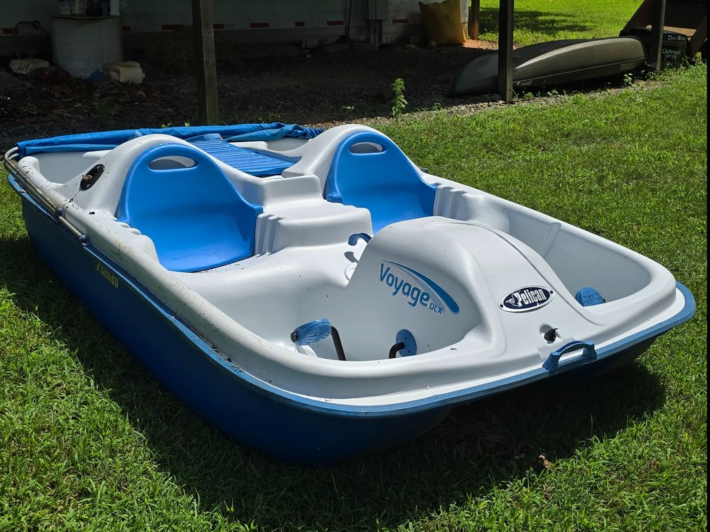 Pelican Ram-X Paddle Boat - Bimini Top