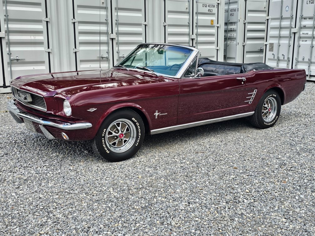 1966 Ford Mustang Convertible - V8 289 - Clear Title - VIN # 6F08C721326