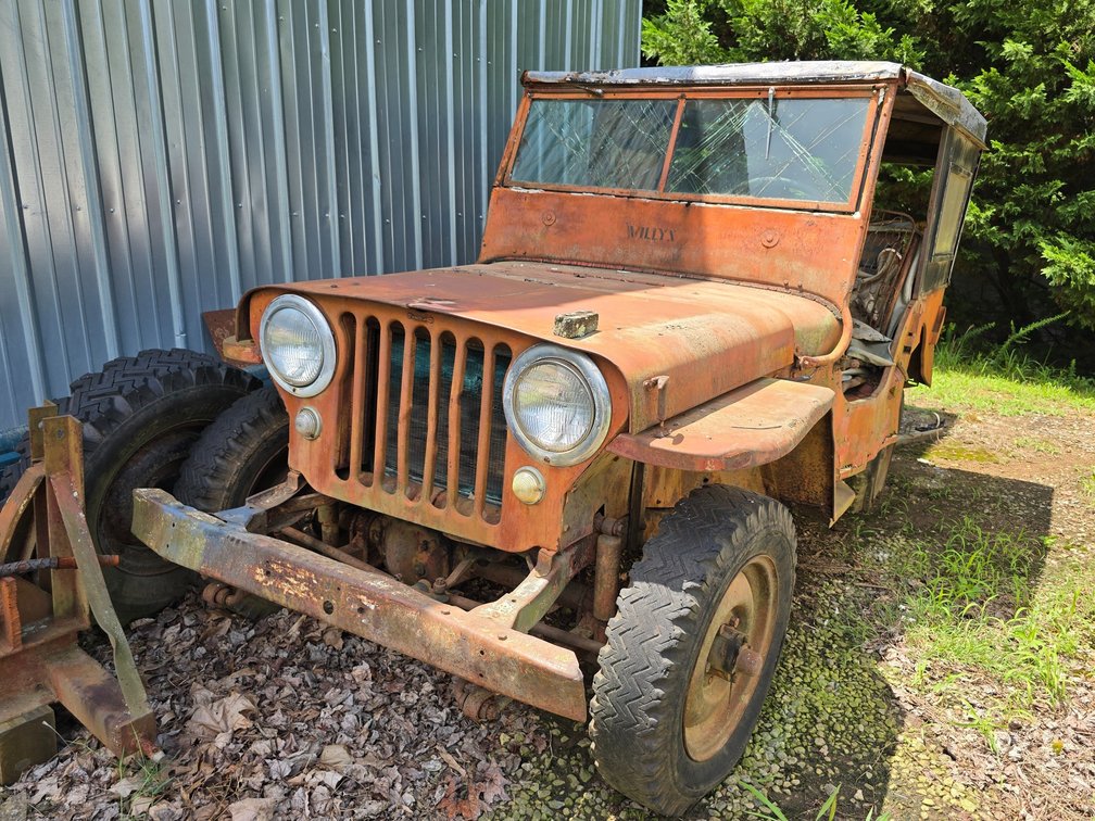 Willys Jeep - For Parts - No Title - (2) Spare Tires Included
