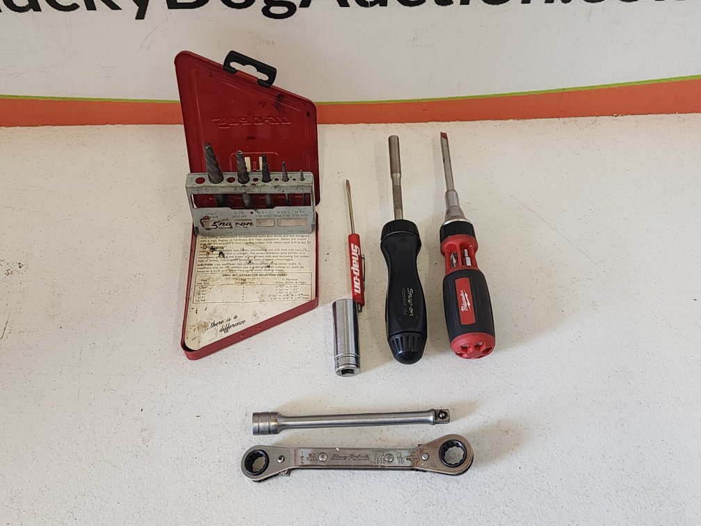 Snap On Ratchet Screwdriver - Snap On Extractors - Blue Point Ratchet Wrench - Milwaukee Ratchet Screwdriver and More 