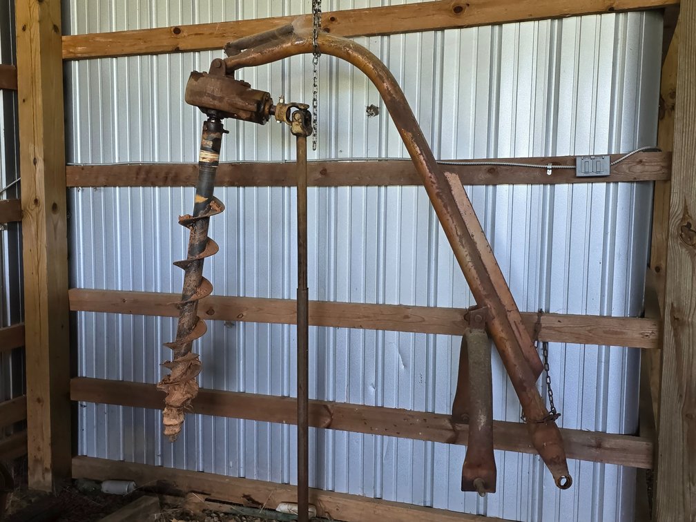 3pt Hitch 6" Auger 
