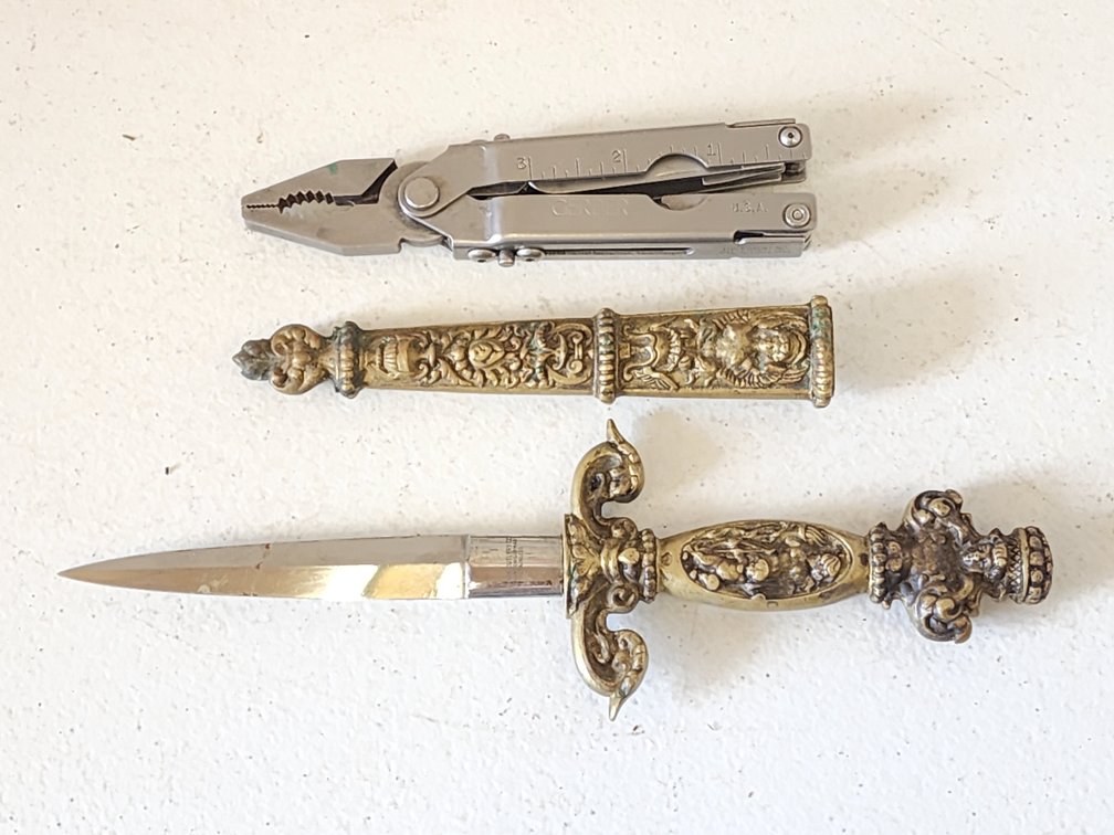 Gerber Multitool - York Cutlery Co. Fixed Blade Knife 