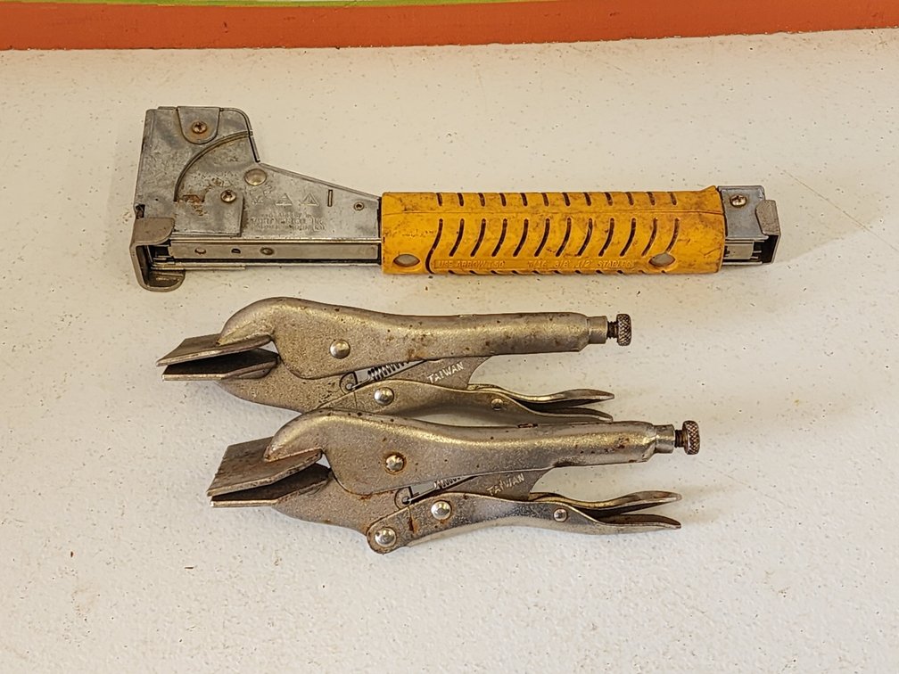 Arrow Hammer Stapler - Sheet Metal Clamps (2)