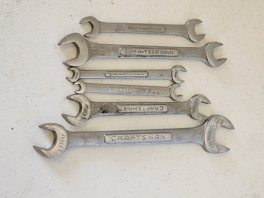 Craftsman Double Open End Wrenches 