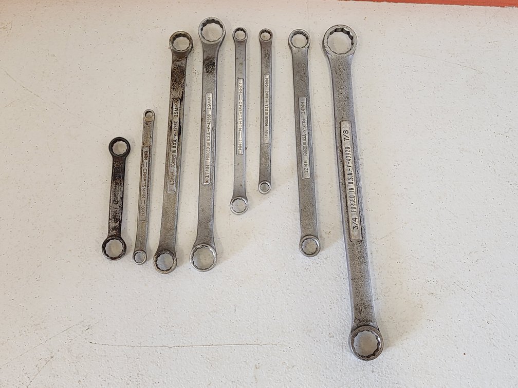 Craftsman Double Box End Wrenches 