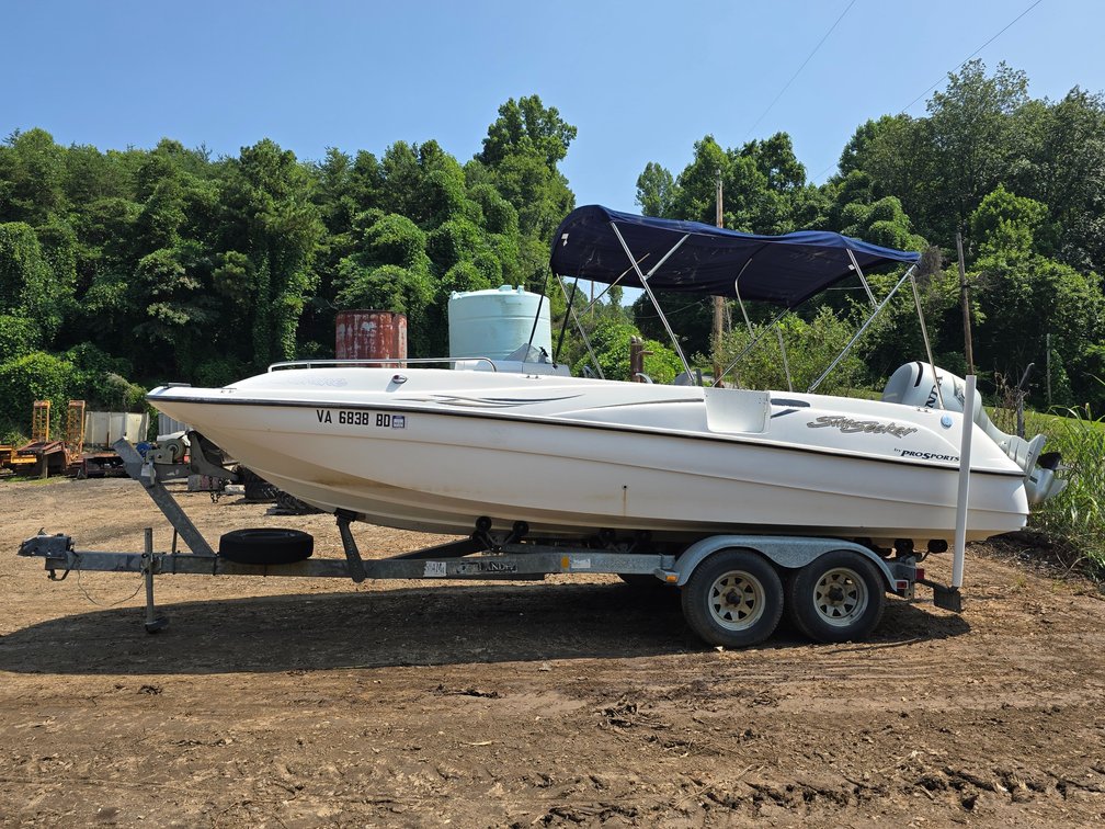 Pro Sports 2100 Sunseeker Deck Boat - 130 HP 4 Stroke Honda - Shorelander Trailer