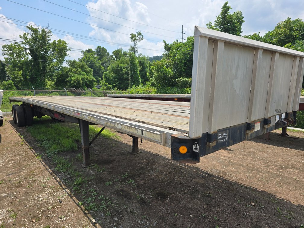 1995 Great Dane Alum/Steel Combo 45' Flatdeck Trailer - Good Tires - Clear Title