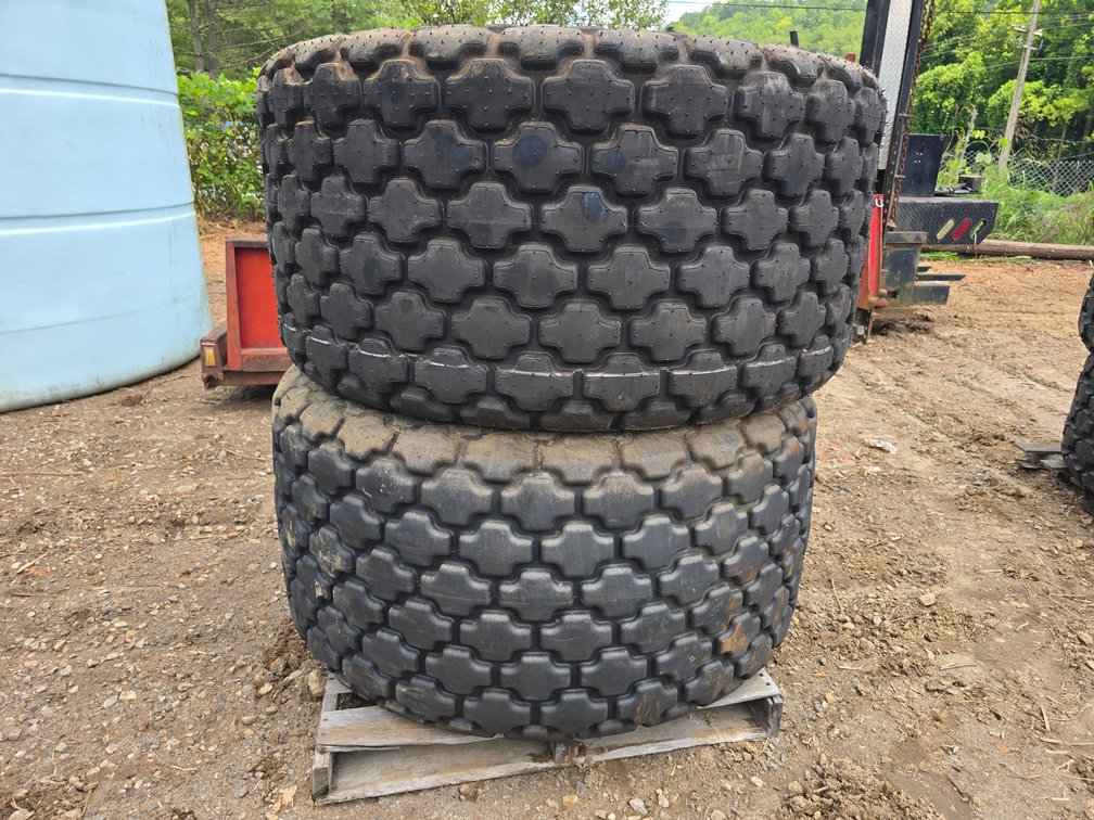 (2) Firestone 28 - 26 Tires/Wheels