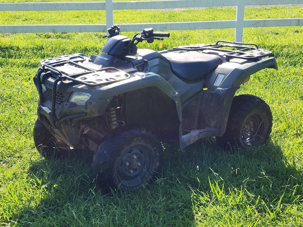 2020 Honda TRX420 Rancher 4x4 ATV 